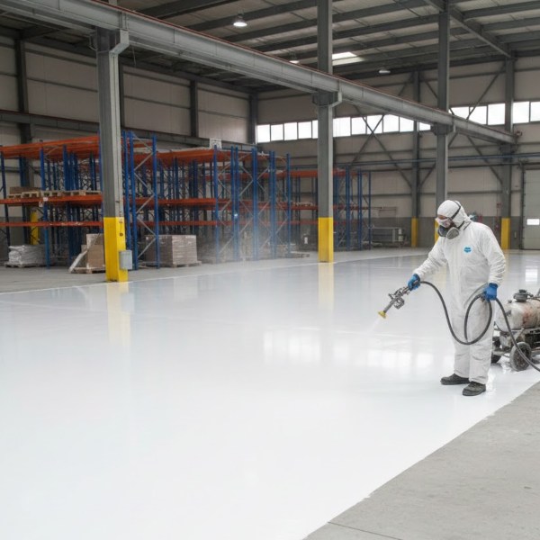 poliurea nave industrial suelo valencia