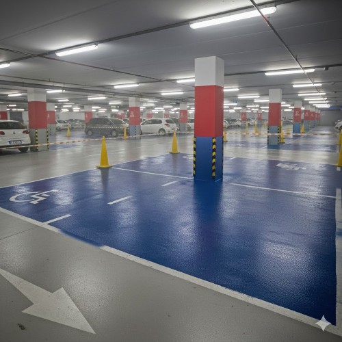 poliurea proyectada en parking valencia